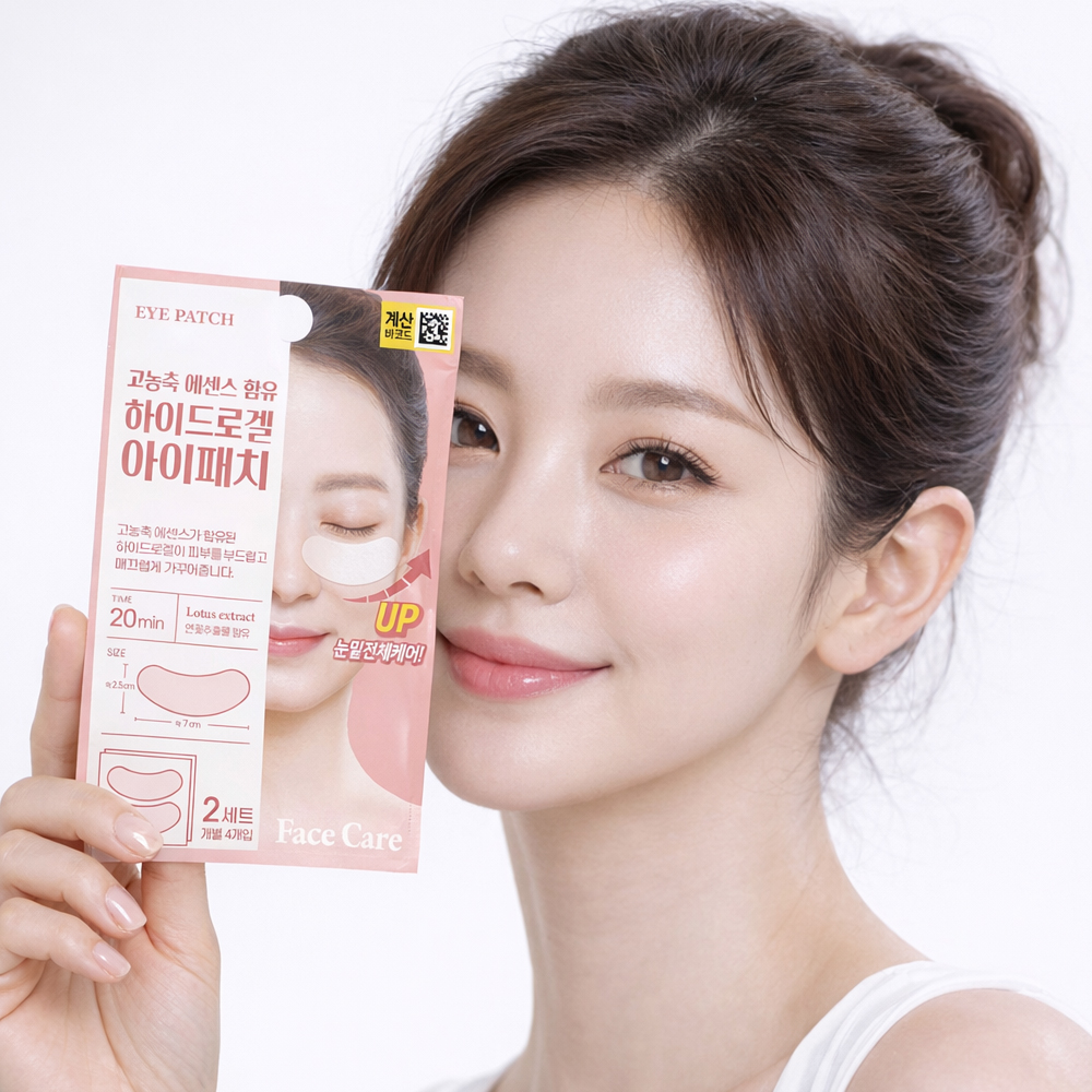 팩미인 하이드로겔 콜라겐 아이패치 20+1 (총21팩) 이미지 2