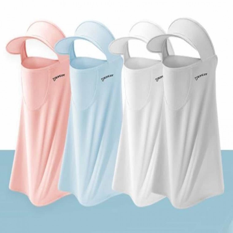 여름 앞면 햇빛가리개 여성여름모자 자외선차단모자 후드모자 - 상품 이미지
