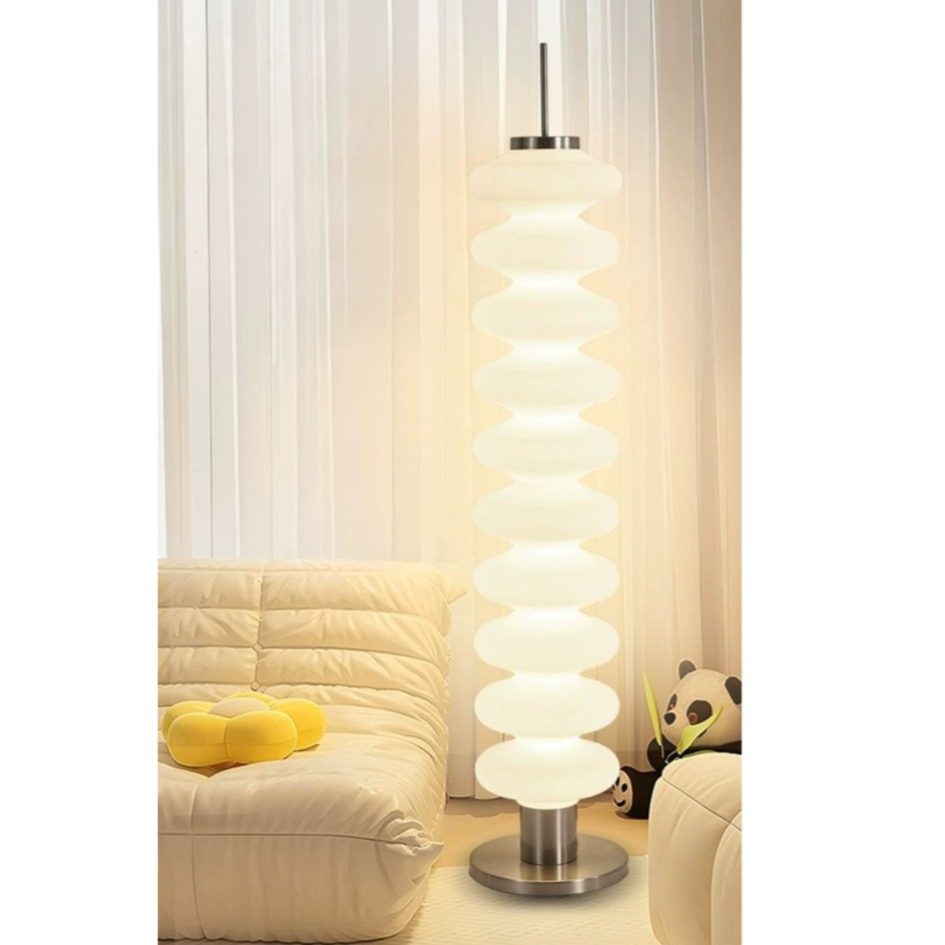 플로어램프 거실 인테리어 웨이브조명 카페 LED 10칸 LED 3색 - 상품 이미지