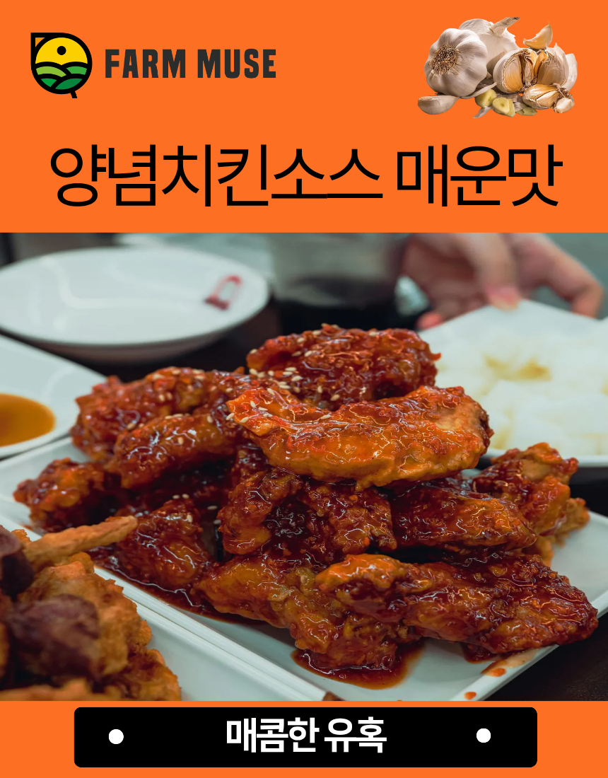 팜뮤즈 프리미엄 치킨양념소스 10kg 매운맛 - 상세 이미지 2