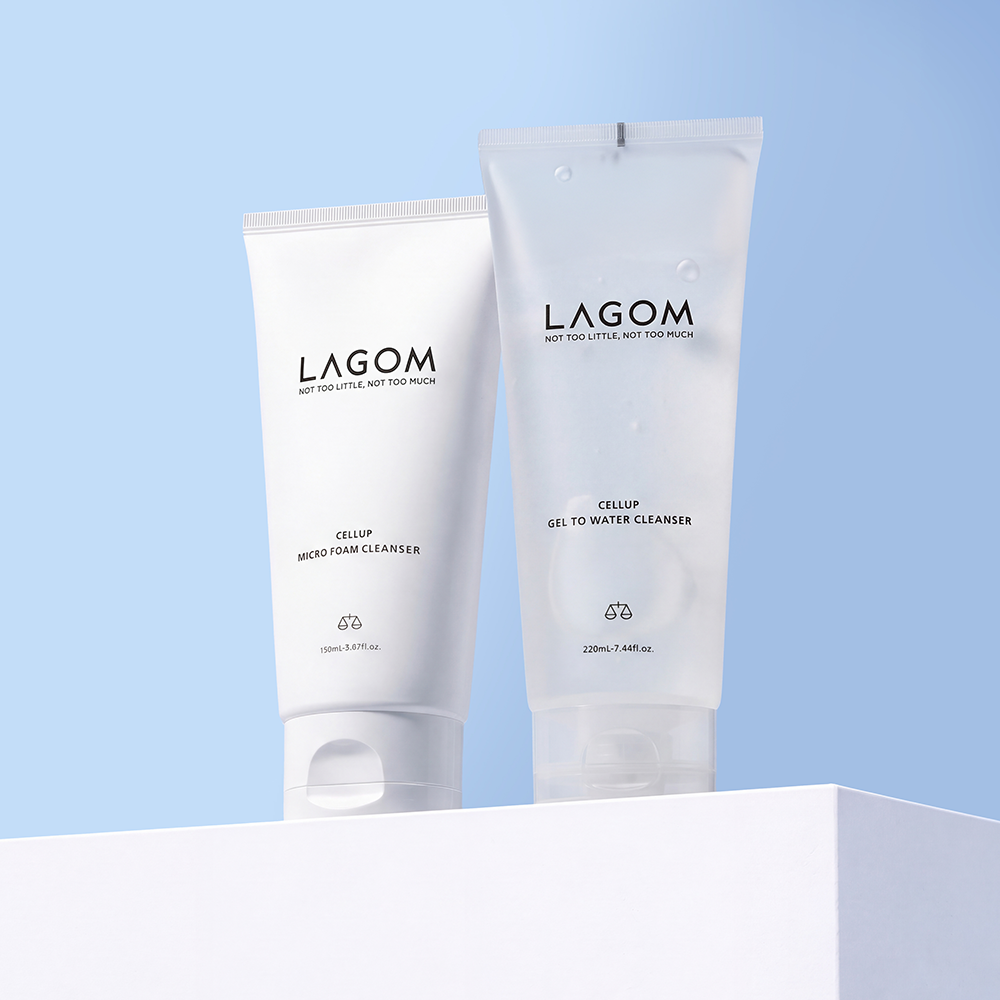 라곰 수분 폼클렌징 듀오 마이크로 폼 클렌저150mL+젤 투 워터 클렌저220mL 제품 이미지