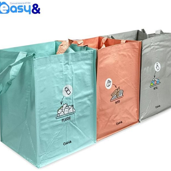 접이식 재활용 분리수거함 깔끔한 생활 쓰레기 재활용품 분리수거 주방 원룸 - 상품 이미지