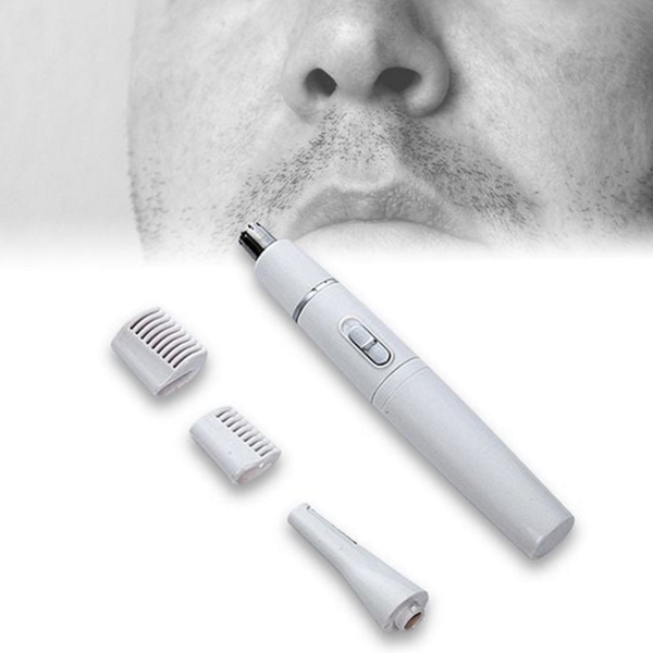 회전식 전동 콧털 정리기 눈썹 콧털 정리기 수염 제거기 - 상품 이미지