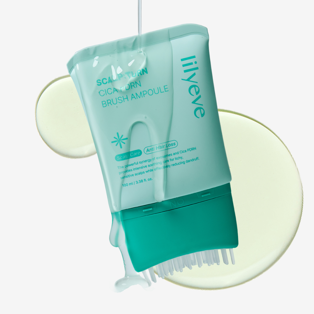 릴리이브 스칼프턴 시카 PDRN 앰플 모낭염 지루성두피염 두피스케일링 100ml, 1개 제품 이미지