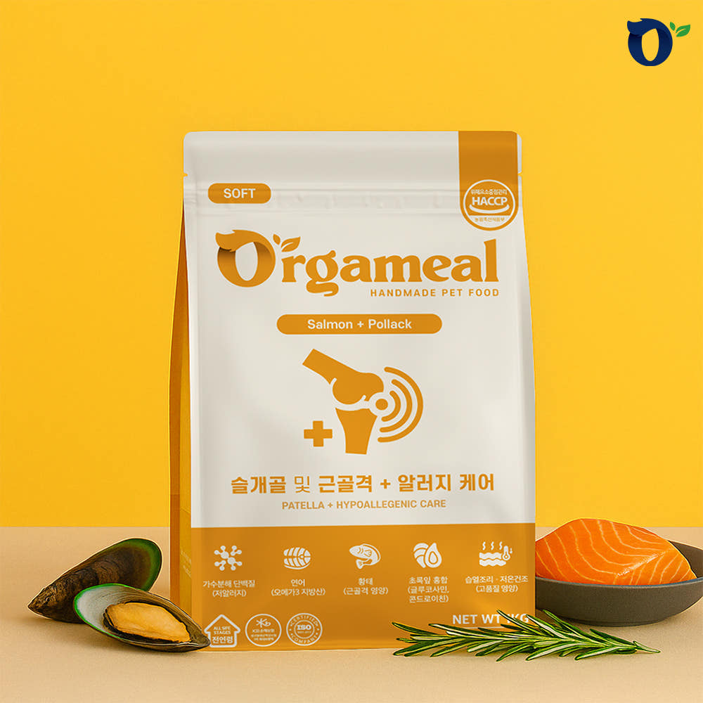 올가밀 강아지 소프트사료 가수분해 알러지케어 눈물사료 연어+소간, 1kg, 1개 이미지 6