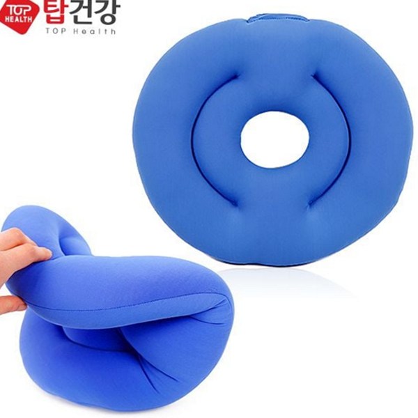 마이크로 원형 방석 등받이 수술 방석 쿠션 허리 - 상품 이미지