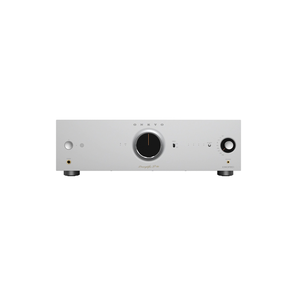 ONKYO 온쿄 ICON SERIES P-80 네트워크 프리앰프 실버 - 상품 이미지