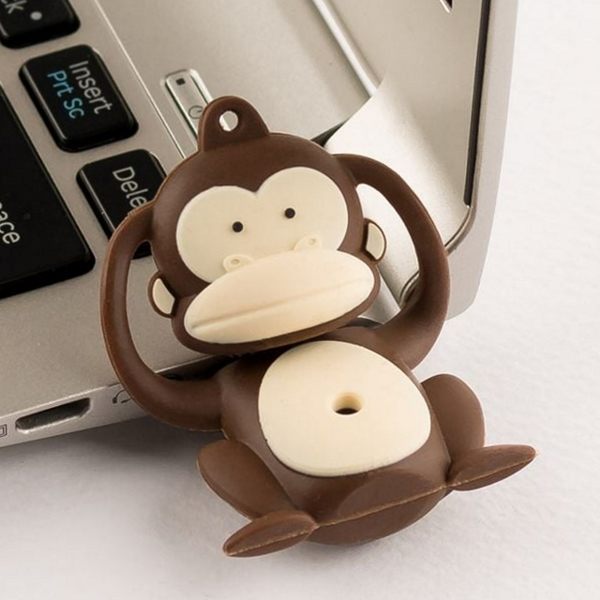 귀여운 실리콘 usb 메모리 십이지신 동물 usb 메모리 휴대용 저장 - 상품 이미지