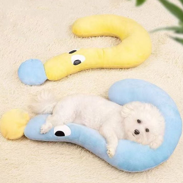 반려동물 강아지 베개 애견 강아지 쿠션 묘방석 고양이 목베개 소형견 - 상품 이미지