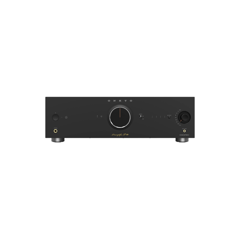 ONKYO 온쿄 ICON SERIES P-80 네트워크 프리앰프 블랙 - 상품 이미지