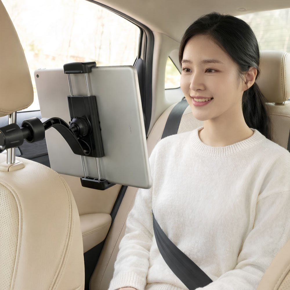 세이보링 차량용 헤드레스트 태블릿 거치대 뒷좌석 아이패드 갤럭시탭 테블릿 거치대 이미지 7