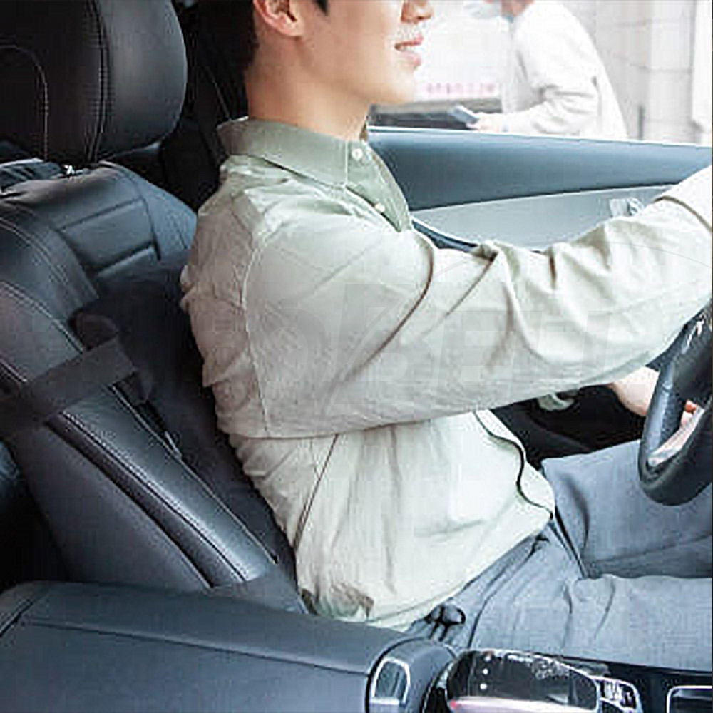 발란스코드 카이로프랙틱 쿠션D 차량용 메모리폼 바른자세 자동차 운전석 등받이 허리받침 허리 쿠션 - 상세 이미지 3