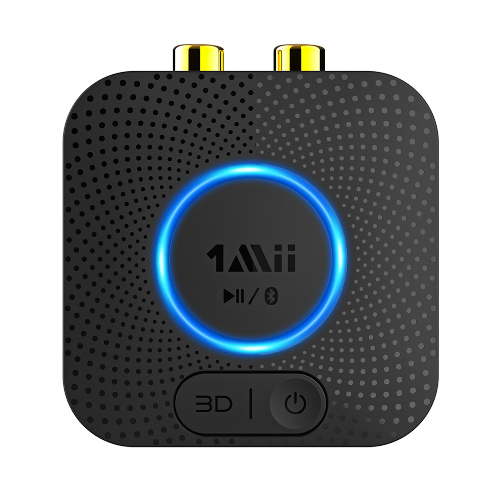 원미 1Mii aptX 하이파이 블루투스 무선 오디오 리시버 수신기 B06HD 배터리 내장형 aptX LL HD 코덱 3D 사운드 지원 - 상세 이미지 3