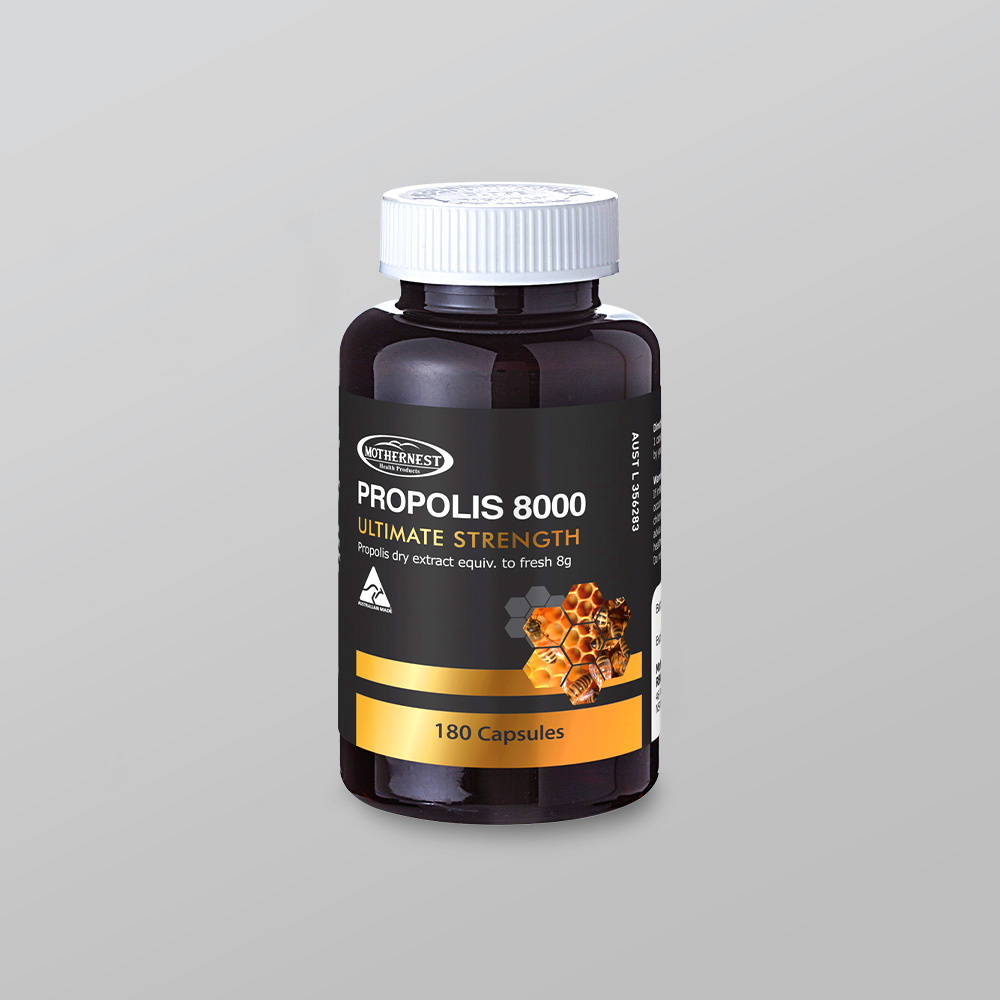 마더네스트 호주직구 고함량 프로폴리스 8000mg 영양제 플라보노이드 180캡슐, 1개 - 상품 이미지