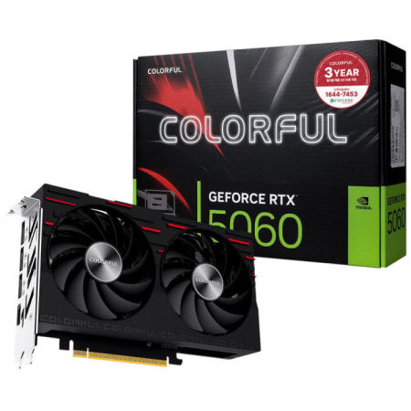 COLORFUL 지포스 RTX 5060 GAMING DUO D7 8GB 도우정보 / M