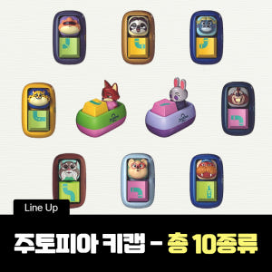 주토피아 키캡 키링 키보드 클릭커 클리커 딸깍이 주디 닉 퍼즈비 솔직 후기 | 실사용자 리뷰 분석 - 상품 이미지 3