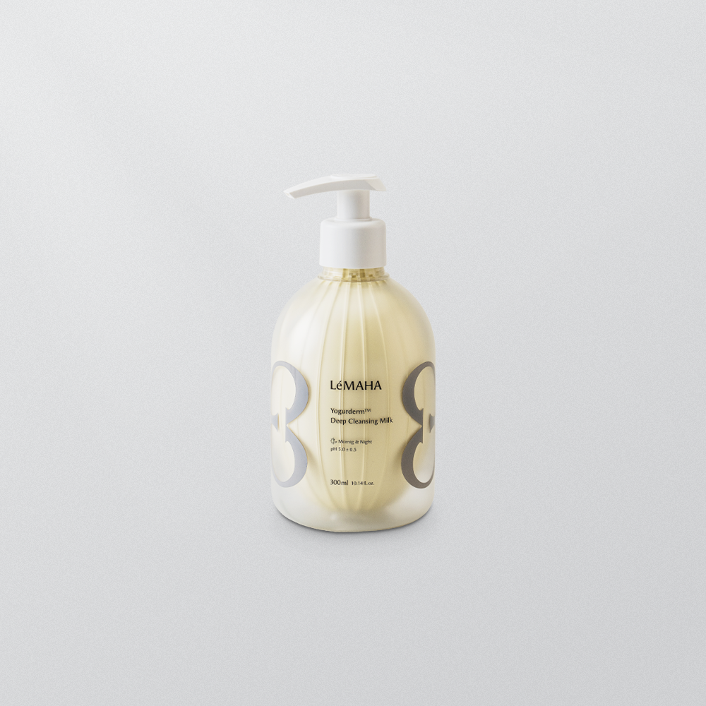 르마하 요거덤 딥 클렌징 밀크 300ml 피지 블랙헤드 예민 피부 저자극 클렌저 제품 이미지