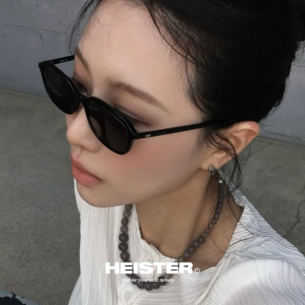 하이스터 선글라스 노이드 Noid BSV 씬스퀘어 블랙 여자 선글라스 - 상세 이미지 2