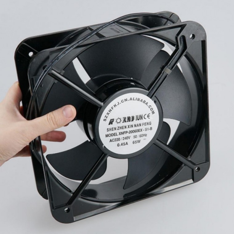 FAN 쿨링팬 쿨러 200mm 선풍기 방지 그릴 대형 - 상품 이미지