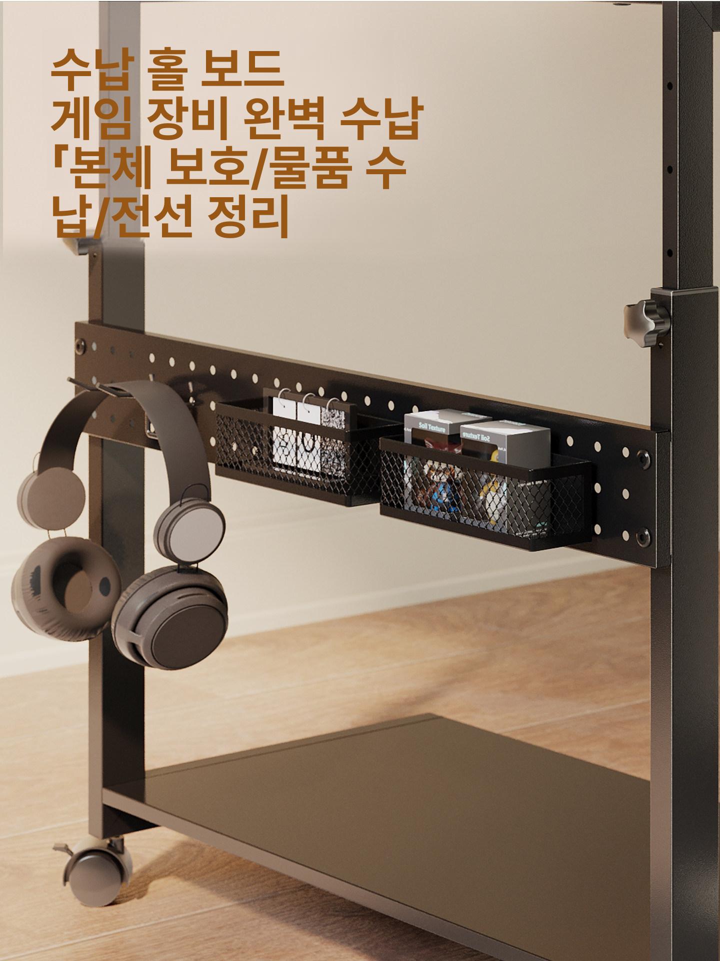 마그네틱 맥미니 케이스 실버 방열 보호 알루미늄 스탠드 월넛 컬러 - 상세 이미지 3