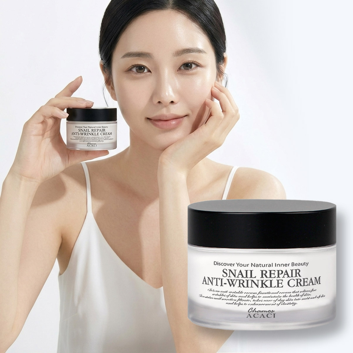 EGF 재생크림 달팽이크림 이지에프 피부 회복 탄력 영양 50ml, 1개 이미지