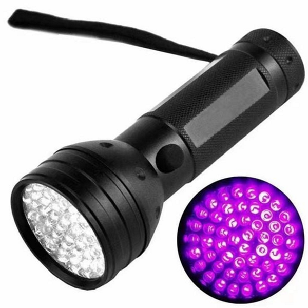 다용도 uv 손전등 휴대용 led 손전등 라이트 야간용 - 상품 이미지