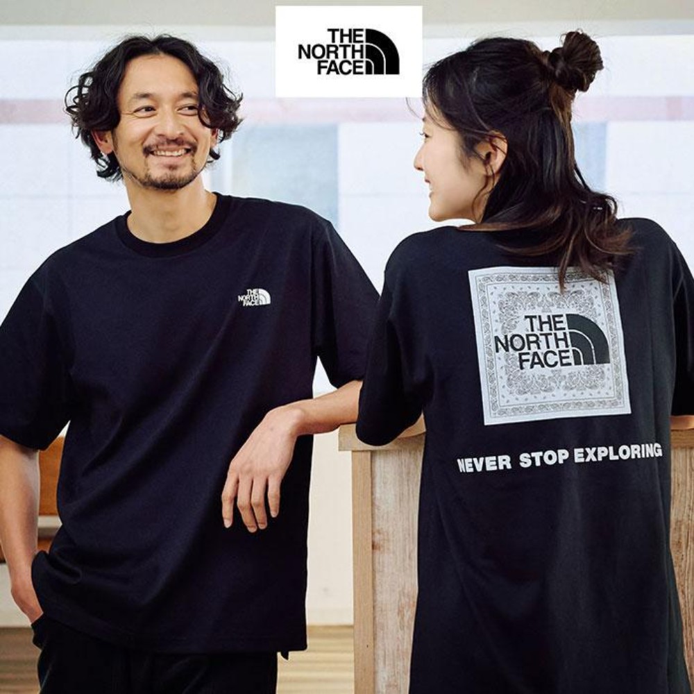 더 노스페이스 2026 반팔 데일리 등산 티셔츠 페이즐리 로고 쿨링 봄여름 NT32446 - 상품 이미지