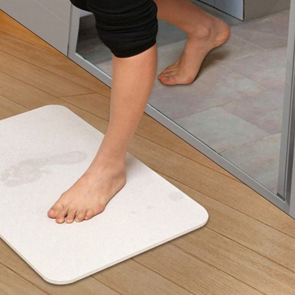 흡수 규조토 발 매트 물기제거 규조토 욕실 매트 주방 현관 - 상품 이미지