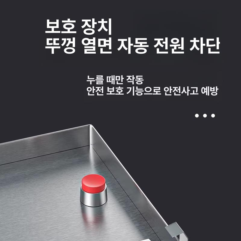 깍두기 써는 기계 뷔페 감자 오이 무 다기능 슬라이서 200W 다이스+슬라이스+채썰기 B 6-15inch - 상세 이미지 2