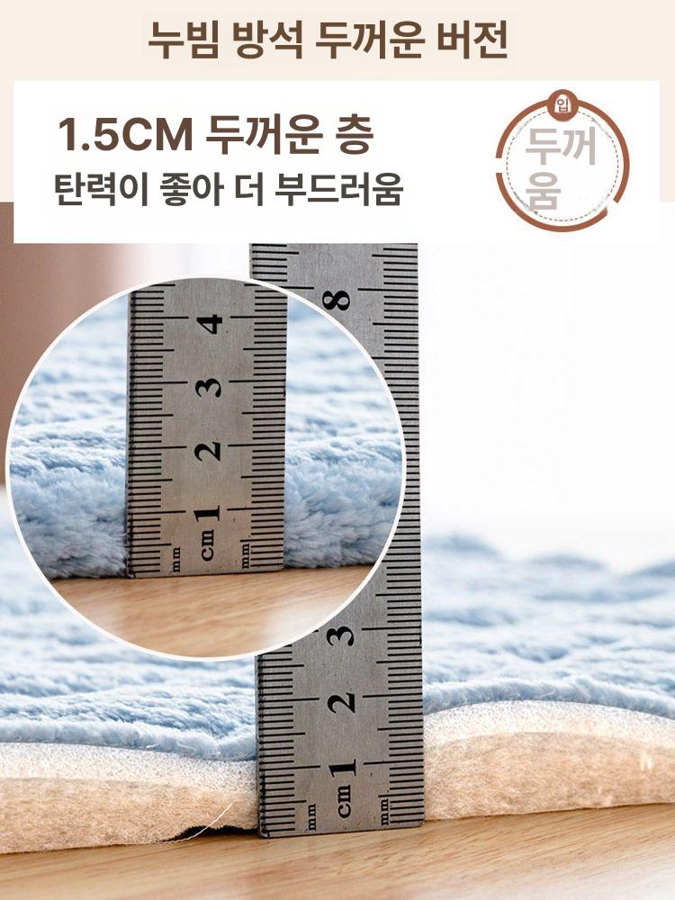 장의자 방석 40x120 다이닝 벤치 쿠션 스툴 식탁 깔개 누빔 시트 패드 - 상세 이미지 2