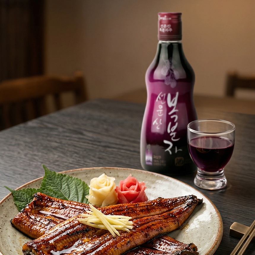 과실주 선운산 복분자주 16도 375ml, 1개 이미지 7