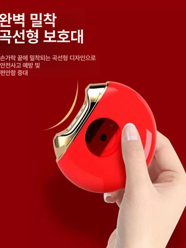 휴대용 자동 발톱 깎이 usb 전동 저소음 깍이 트리머 정리기 손톱 그라인더 - 상세 이미지 5