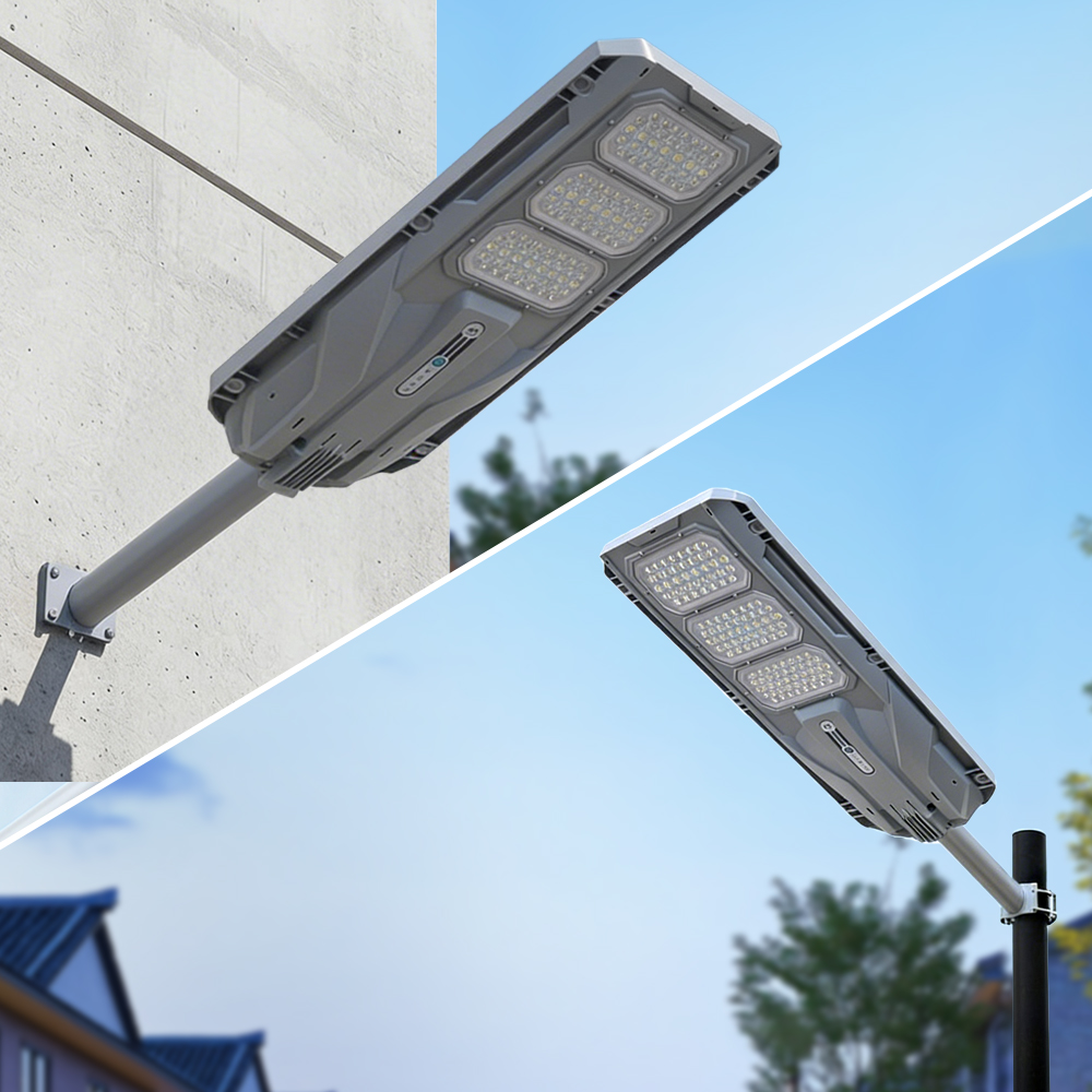 태양광 가로등 센서등 태양열 투광등 LED 조명 야외 아파트 헤드 일체형 에이스 1400W - 상세 이미지 2