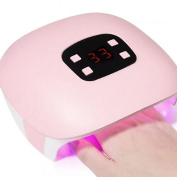 타이머 젤네일 램프 휴대용 uv led 램프 네일샵 손발톱 - 상품 이미지