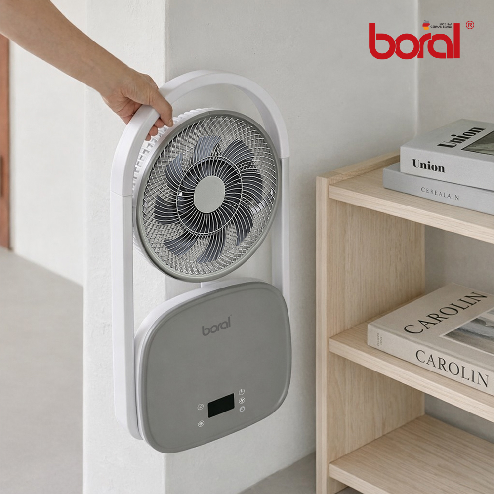 보랄 BLDC 접이식 선풍기 초슬림 저소음 리모컨 폴딩 팬 서큘레이터 무선 싱글 BR-S606RCF - 상세 이미지 2