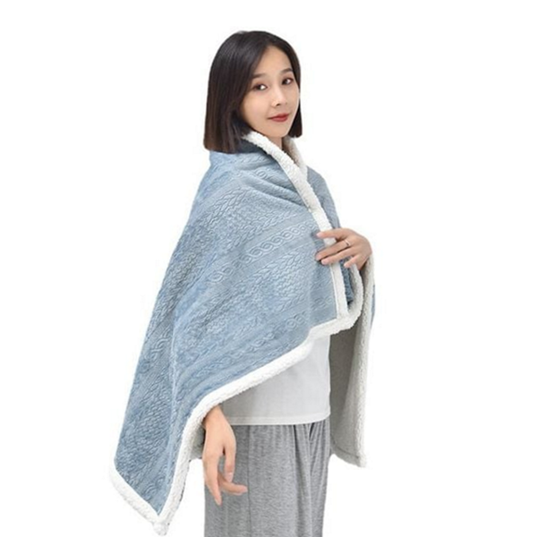 간절기 사무실 담요 극세사 겨울 담요 따뜻한 블랭킷 휴대용 가정용 - 상품 이미지
