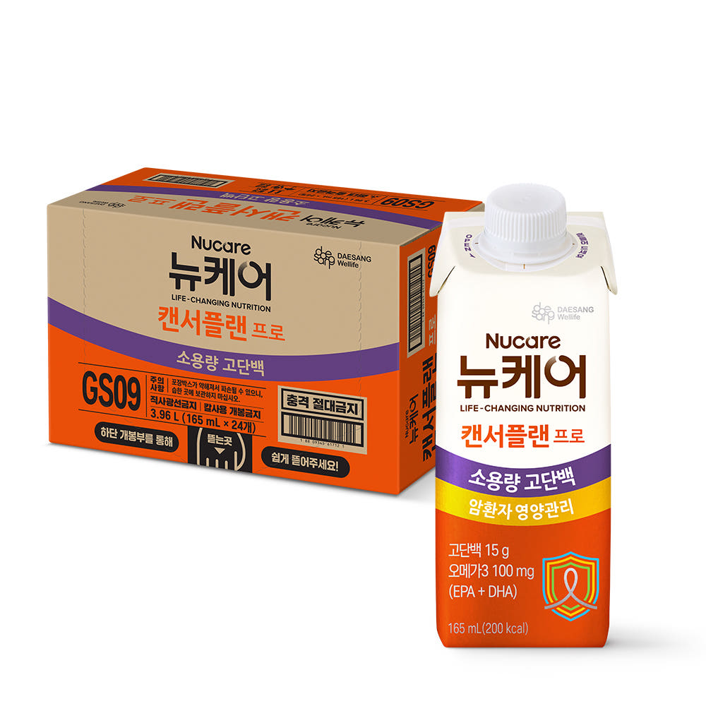 뉴케어 캔서플랜 프로 1.2 암환자용 영양조제식품 165ml, 24개 가격 비교 대상웰라이프 본사쇼핑몰 뉴케어 캔서플랜 프로 1.2 암환자용 영양조제식품 165ml, 24개