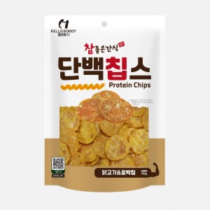 참좋은간식 단백칩스  닭고기+호박, 100g, 1개 - 상품 이미지
