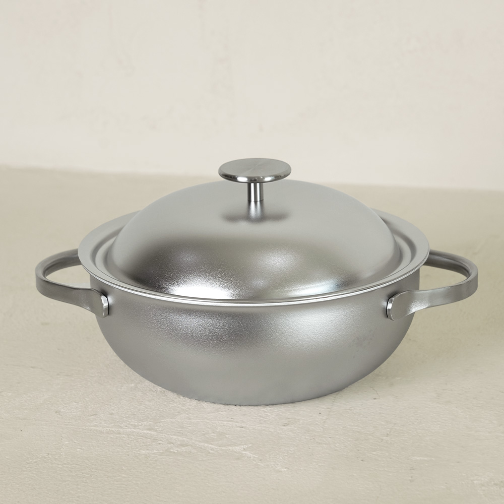 로긴 크리니티 무연마 스텐 냄비 통5중 찜기 20cm 파티웍 인덕션 찜솥 이미지 8