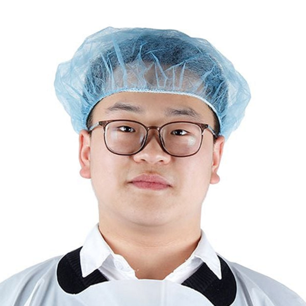 청소용 일회용 부직포 모자 작업용 부직포 위생모 모자 산업용 식품 - 상품 이미지