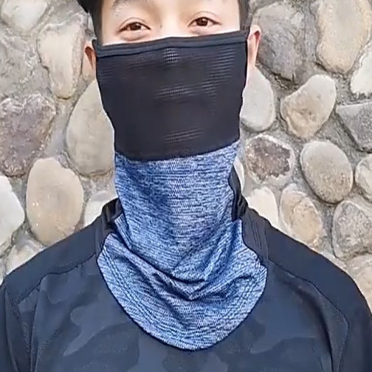 [오품] 골프용마스크 쿨넥밴드 햇빛얼굴가리개 자외선차단가리개 얼굴가리개 멀티스카프 - 상품 이미지