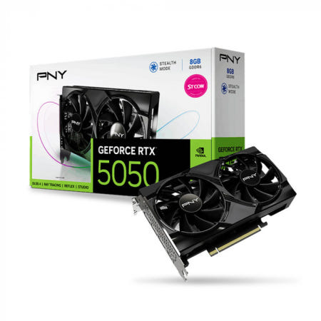 PNY 지포스 RTX 5050 D6 8GB Dual Fan STCOM / M