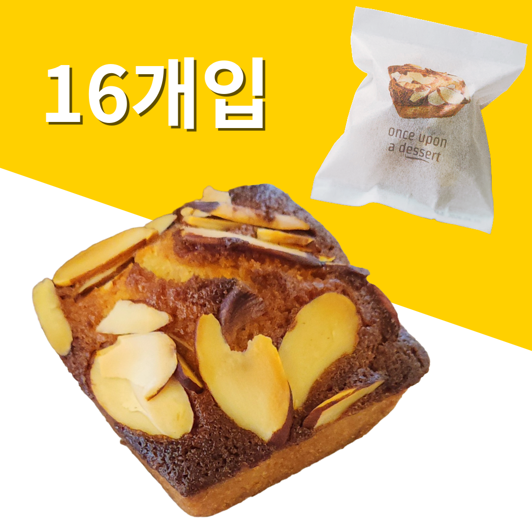 수제 휘낭시에 미니 아몬드, 30g, 16개 - 상품 이미지