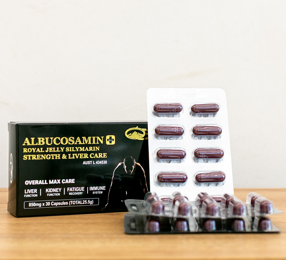 (정식수입 공식판매점) 네이쳐스탑 알부코사민 고함량 알부민 1500mg 폴리코사놀+밀크씨슬 30캡슐, 2개 - 상세 이미지 4