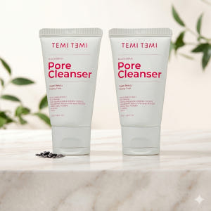 테미테미 블랙그레인 모공 선크림 메이크업 올인원 저자극 클렌저 50ml ... 솔직 후기 | 피부 타입별 분석 - 상품 이미지 1