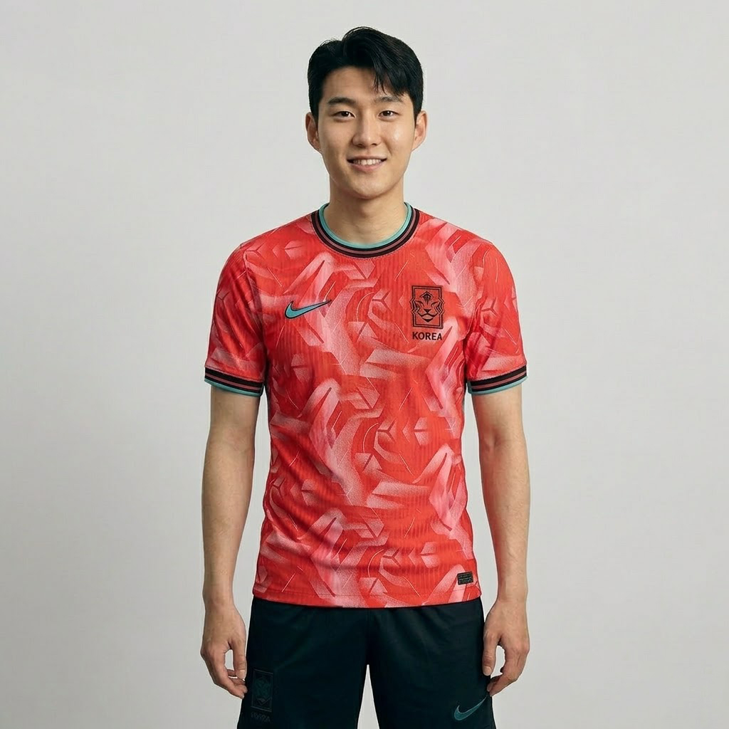 [국내매장판] 나이키 대한민국 축구 국가대표팀 유니폼 반팔 티셔츠 코리아 저지 레드, 105(XL) - 상품 이미지