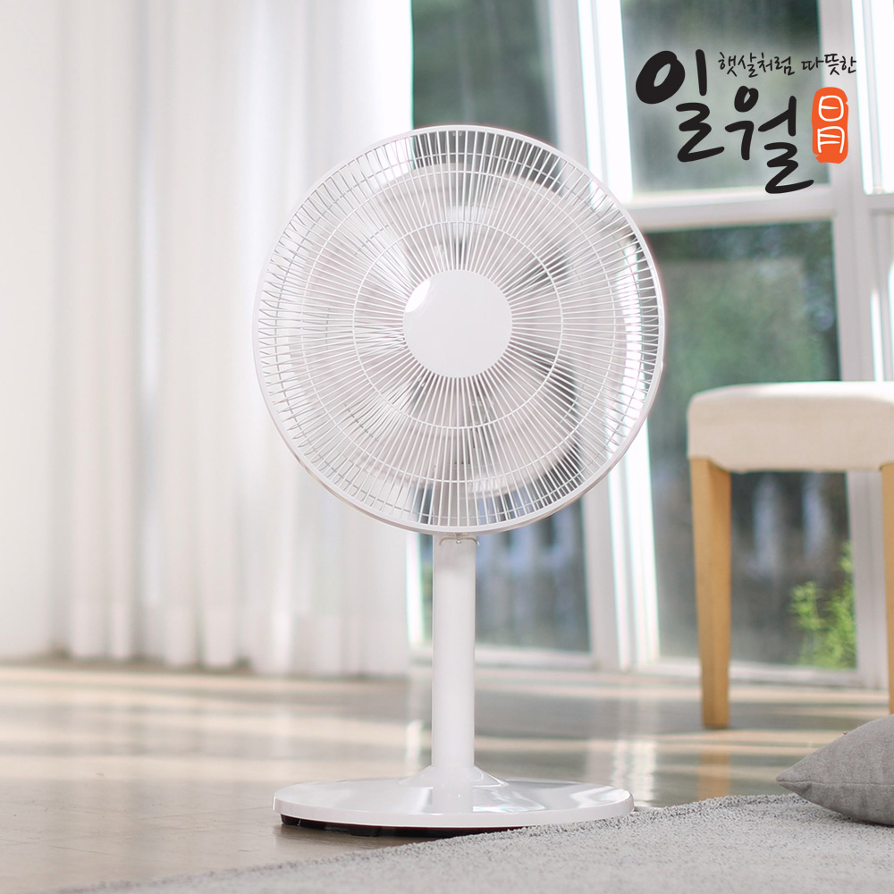 일월 선풍기 팬큘레이터형 16인치 Q804T 타이머 스탠드형 높이조절 공장 사무실 - 상세 이미지 5