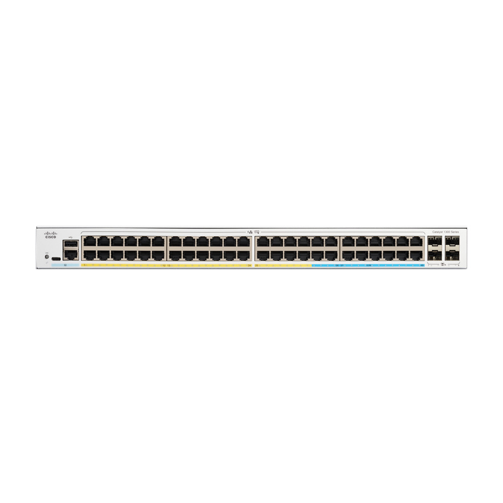 시스코 C1300-48FP-4X 48포트 Full PoE+ 기가비트 스위치 10G 4SFP - 상세 이미지 3
