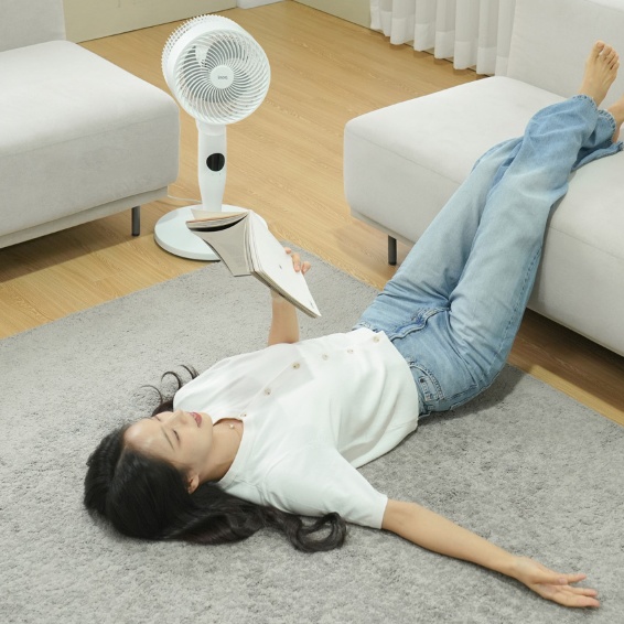 음성인식 에어서큘레이터 가정용 거실 침실 저소음 리모컨 써큘레이터 - 상세 이미지 3
