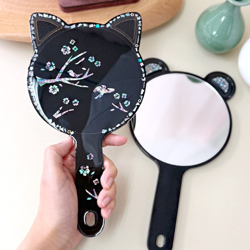 휴대용 미니손거울 만들기 자개 명품 손거울 DIY 키트 1개입 - 상품 이미지